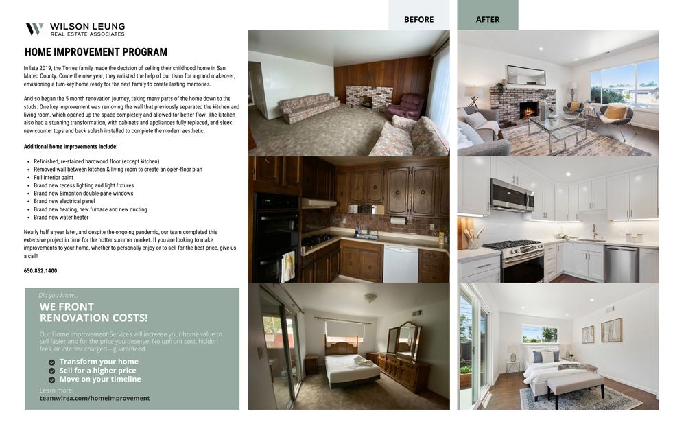 WILSON LEUNG REAL ESTATE ASSOCIATES Request Information 1655 El