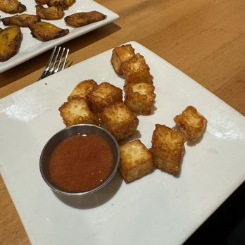 Area 337 - Fried cheese with guava sauce - Puerto Rican Near Me - Lake Charles, Louisiana