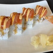 Photo of Restaurant Anzu - San Francisco, CA, United States. 1/2 Anzu Roll - crab, shrimp tempura, spicy tuna
