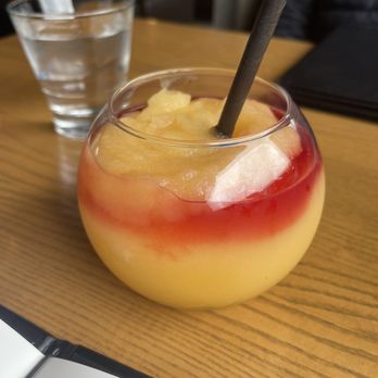 Milestones - Peach Bellini - Comfort Food Near Me - Hamilton, Ontario Milestones - Peach Bellini - Comfort Food Near Me - Hamilton, Ontario