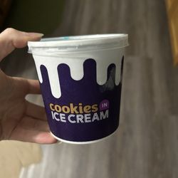 Insomnia Cookies - LTO vegan cotton candy ice cream. Ate my serving then swiftly ordered a pint same evening