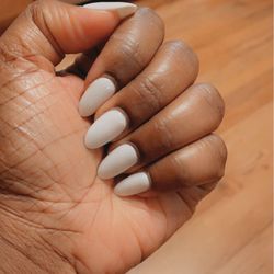 Nails & Spa For U - White ens with no extensions.