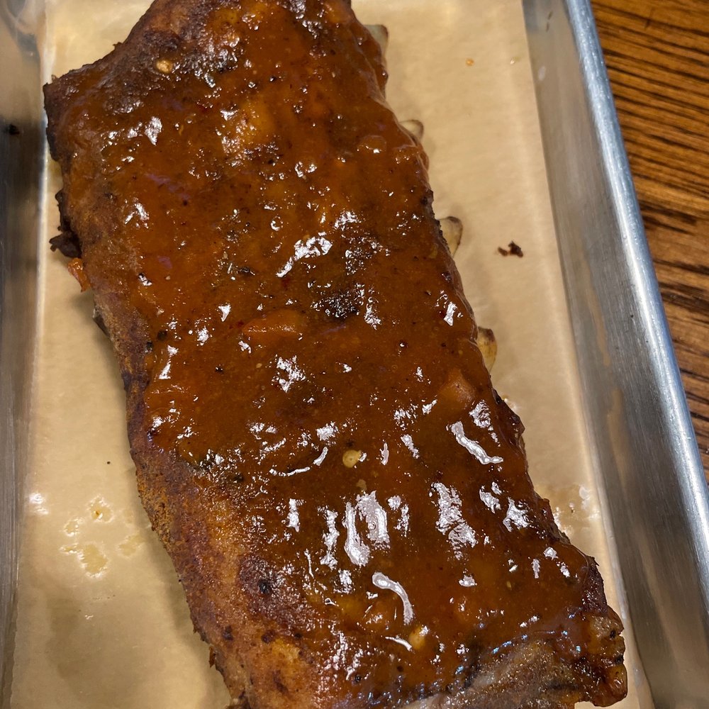 Treehouse Tavern - BBQ ribs...best you will ever have.... Very tender and delicious! - Bars Near Me - Bent Mountain, Virginia