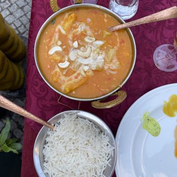 Restaurant India - Pineapple curry - Indian Near Me - Weimar, TH