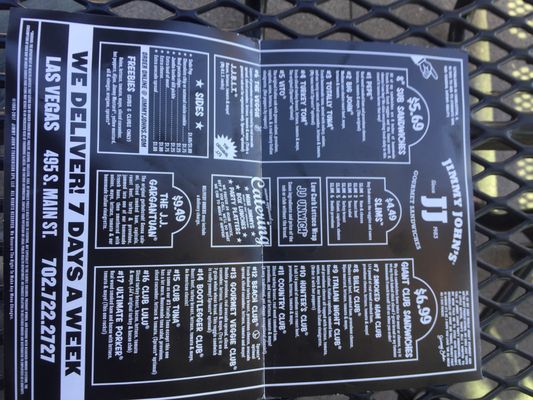 Menu photo 6 Jimmy John's Las Vegas, NV Menu photo 6 Jimmy John's Las Vegas, NV