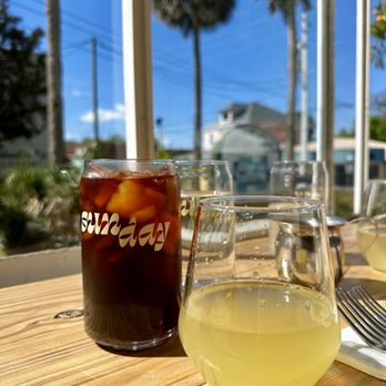 Sunday - OJ mimosa and cold brew - Breakfast & Brunch Near Me - St Augustine, Florida Sunday - OJ mimosa and cold brew - Breakfast & Brunch Near Me - St Augustine, Florida