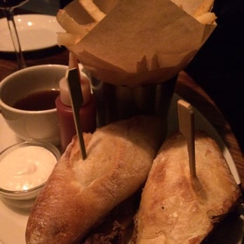 Del Frisco's Grille - Prime French dip is very good but much more expensive and no better than others around - Steakhouses Near Me - Plano, Texas Del Frisco's Grille - Prime French dip is very good but much more expensive and no better than others around - Steakhouses Near Me - Plano, Texas