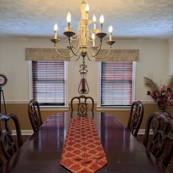 Budget Blinds of Providence and Northern Rhode Island - Custom wood blinds with a valance