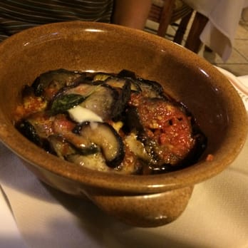 Il Vicoletto - Melanzane a funghetto. a delicious real eggplant parmigian, so fresh so good you cannot believe your taste buds. - Italian Near Me - Talamone, GR