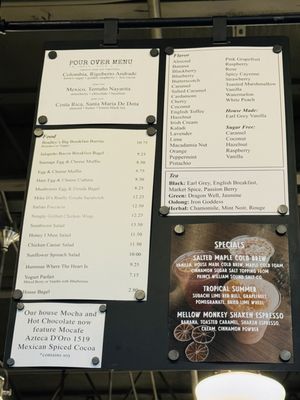 Menu photo 1 Black Cup Anchorage, AK