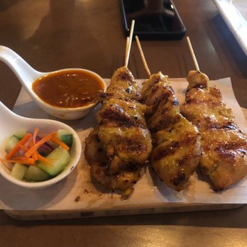 Zab Zaab Thai Cuisine - chicken satay - Thai Near Me - Vancouver, British Columbia Zab Zaab Thai Cuisine - chicken satay - Thai Near Me - Vancouver, British Columbia