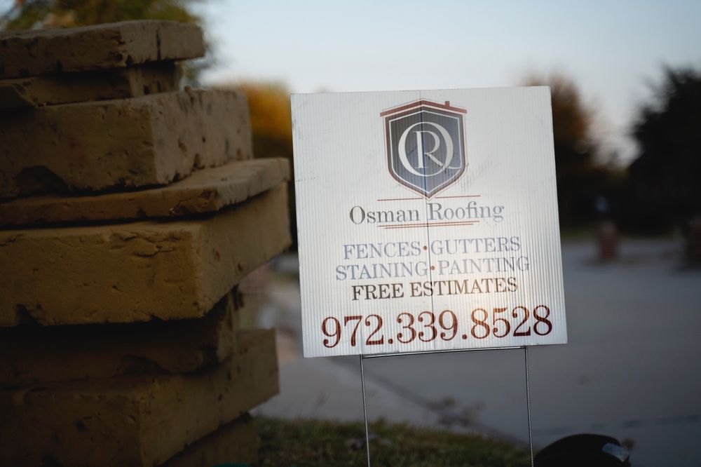 Slide of Osman Roofing Company