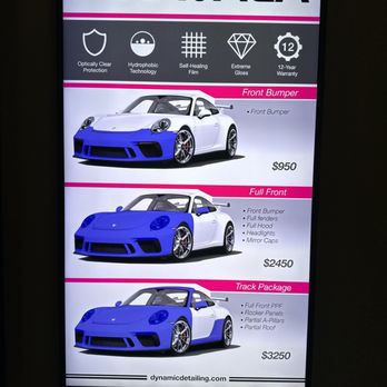 Dynamic Detailing - Packages - Auto Detailing Near Me - Santa Clara, California