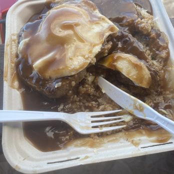 Pine Tree Cafe - Double Loco Moco breakfast - Breakfast & Brunch Near Me - Kailua-Kona, Hawaii