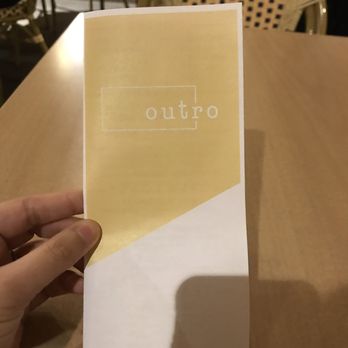 Outro - Cafes Near Me - New York, New York