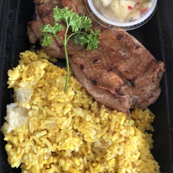 Chef Chai - Grilled Chicken w/Apple Relish & Turmeric Rice - Asian Fusion Near Me - Honolulu, Hawaii Chef Chai - Grilled Chicken w/Apple Relish & Turmeric Rice - Asian Fusion Near Me - Honolulu, Hawaii