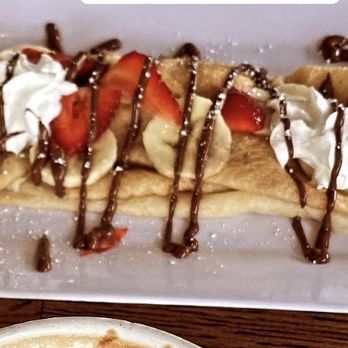 Casa de Cafe - Strawberry banana crepes and the Aztec mocha ! - Coffee & Tea Near Me - Whittier, California Casa de Cafe - Strawberry banana crepes and the Aztec mocha ! - Coffee & Tea Near Me - Whittier, California
