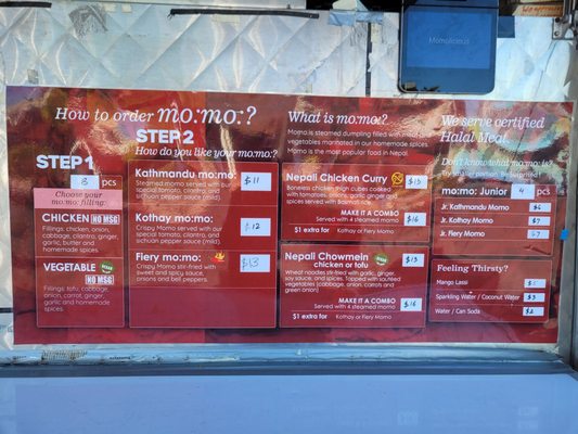 Menu photo 1 MOMOlicious El Cerrito, CA Menu photo 1 MOMOlicious El Cerrito, CA