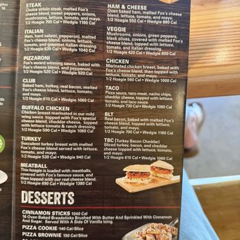Fox's Pizza Den - Menu - Pizza Near Me - Tupelo, Mississippi Fox's Pizza Den - Menu - Pizza Near Me - Tupelo, Mississippi