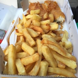 Medium cod with chips Medium cod with chips