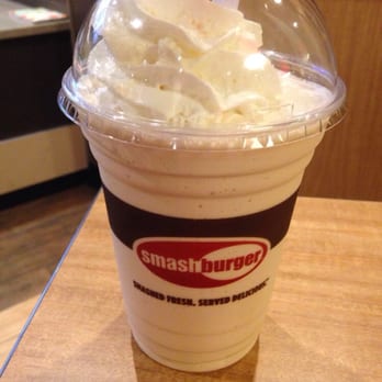Smashburger - Salted caramel shake. - Burgers Near Me - Durham, North Carolina