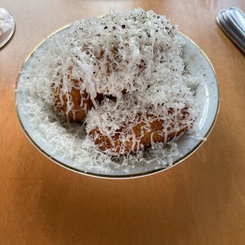 Nancy's Hustle - Croquettes- excellent - New American Near Me - Houston, Texas Nancy's Hustle - Croquettes- excellent - New American Near Me - Houston, Texas