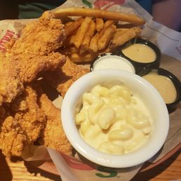 Chicken crisper basket, yesssss to the mac n cheese.