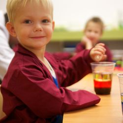 Kids Science Labs - Investigating density at 3 years old