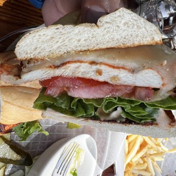 Nepenthe - Chicken breast sandwich - New American Near Me - Big Sur, California Nepenthe - Chicken breast sandwich - New American Near Me - Big Sur, California