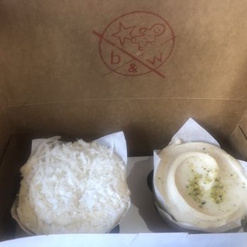 Baked & Wired - Coconut cupcake and pistachio cupcake - Bakeries Near Me - Washington, DC, District of Columbia