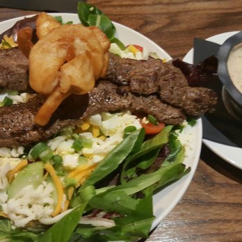 Cin Cin Burger BAR - Steak Salad.......healthy & hearty! - Burgers Near Me - Winston-Salem, North Carolina