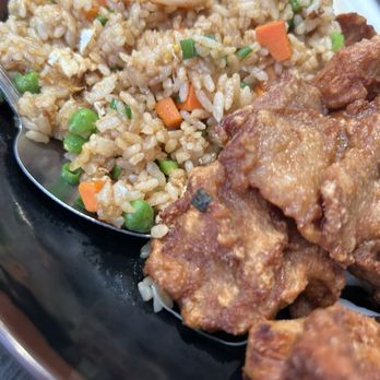 Chef's Ramen - Mochiko Chicken Curry Combo substitute with fried rice - Ramen Near Me - Honolulu, Hawaii