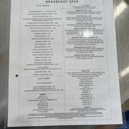 Menu Menu