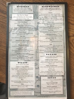 Menu photo 3 Diner 31 Manistee, MI