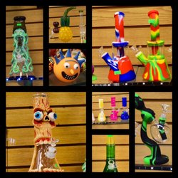 Fresh Smoke Shop - Sample of bongs