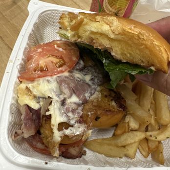 Adela’s Country Eatery - Pastrami sandwich with more toppings than meat. - Hawaiian Near Me - Kaneohe, Hawaii