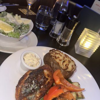 The Keg Steakhouse + Bar - Blackened Chicken w/ Baked Potato - Steakhouses Near Me - Toronto, Ontario The Keg Steakhouse + Bar - Blackened Chicken w/ Baked Potato - Steakhouses Near Me - Toronto, Ontario