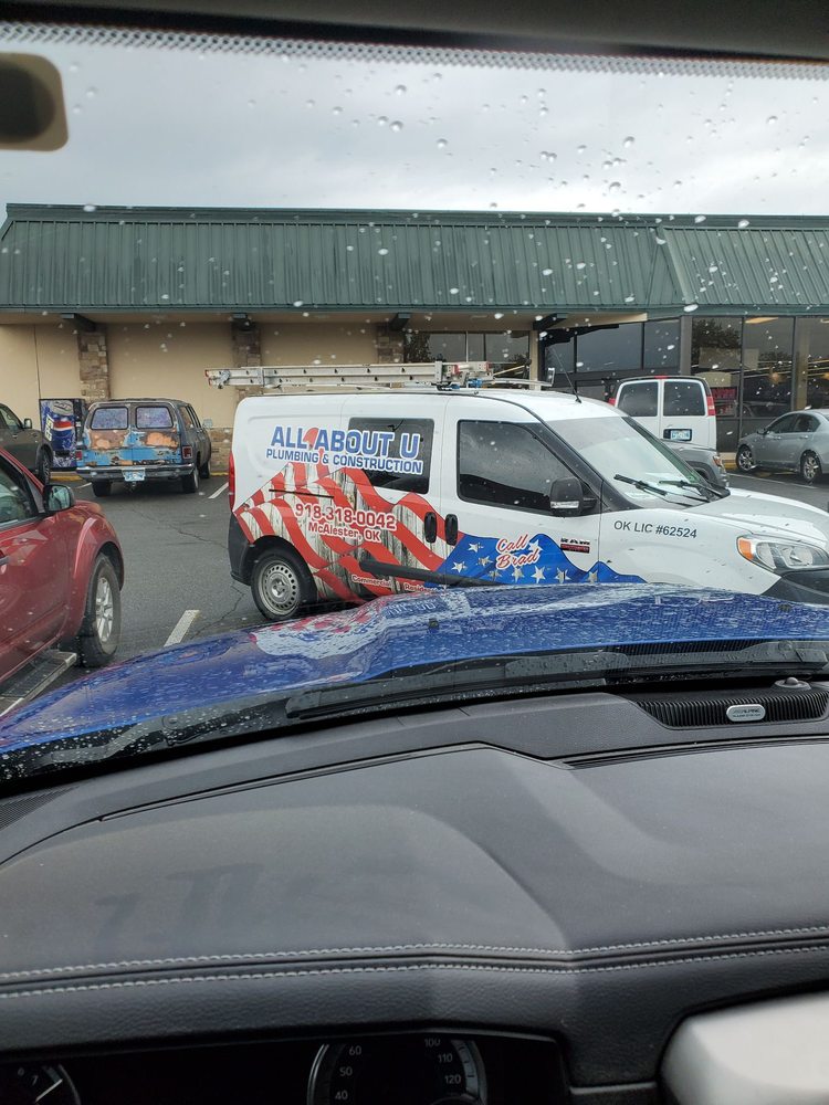 Slide of All About U Plumbing