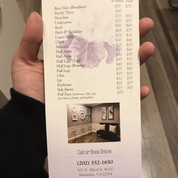 Back menu