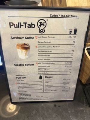 Menu photo 6 Pull Tab Coffee New York, NY