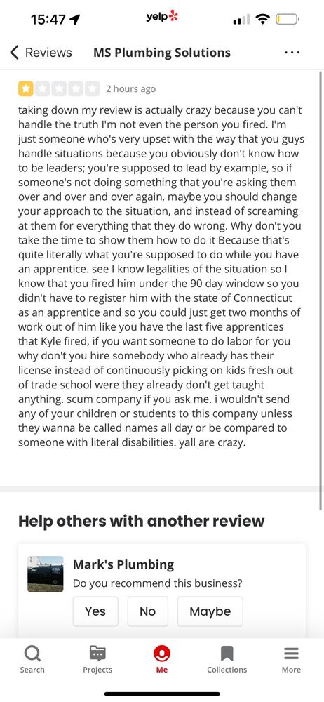 Slide of MS Plumbing Solutions