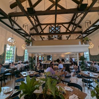 Leluia Hall - Looking from bar into dining area. Upstairs section as dining and event space. - Steakhouses Near Me - Charlotte, North Carolina