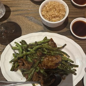 Fortune House - String Bean & Beef with fried rice - Chinese Near Me - Dallas, Texas Fortune House - String Bean & Beef with fried rice - Chinese Near Me - Dallas, Texas