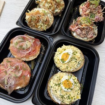 Rise Bagels - Chicken salad, poke, lox, egg salad - Bagels Near Me - Irvine, California Rise Bagels - Chicken salad, poke, lox, egg salad - Bagels Near Me - Irvine, California