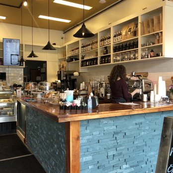 The Cracked Bean Roastery - Nice clean service bar with a good display. - Coffee Roasteries Near Me - Syracuse, New York The Cracked Bean Roastery - Nice clean service bar with a good display. - Coffee Roasteries Near Me - Syracuse, New York