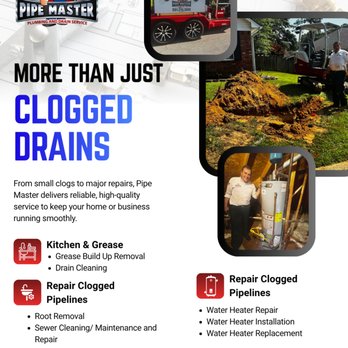 Pipe Master - Plumbing Near Me - North Little Rock, Arkansas Pipe Master - Plumbing Near Me - North Little Rock, Arkansas