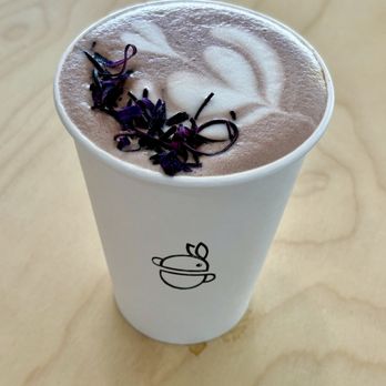 White Rabbit Espresso - Ube latte - Cafes Near Me - Newport, Oregon White Rabbit Espresso - Ube latte - Cafes Near Me - Newport, Oregon