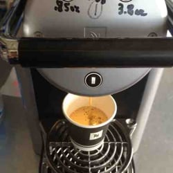 Aloha Espresso - Each espresso and cappuccino are made with Nespresso's premium espresso.