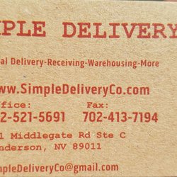 Simple Delivery Company