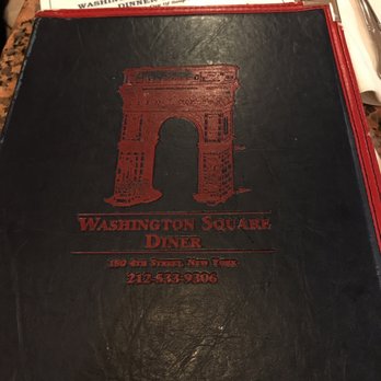 Washington Square Diner - Menu - Diners Near Me - New York, New York Washington Square Diner - Menu - Diners Near Me - New York, New York